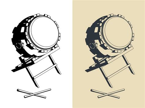 Japanese Taiko Illustrations & Vectors .